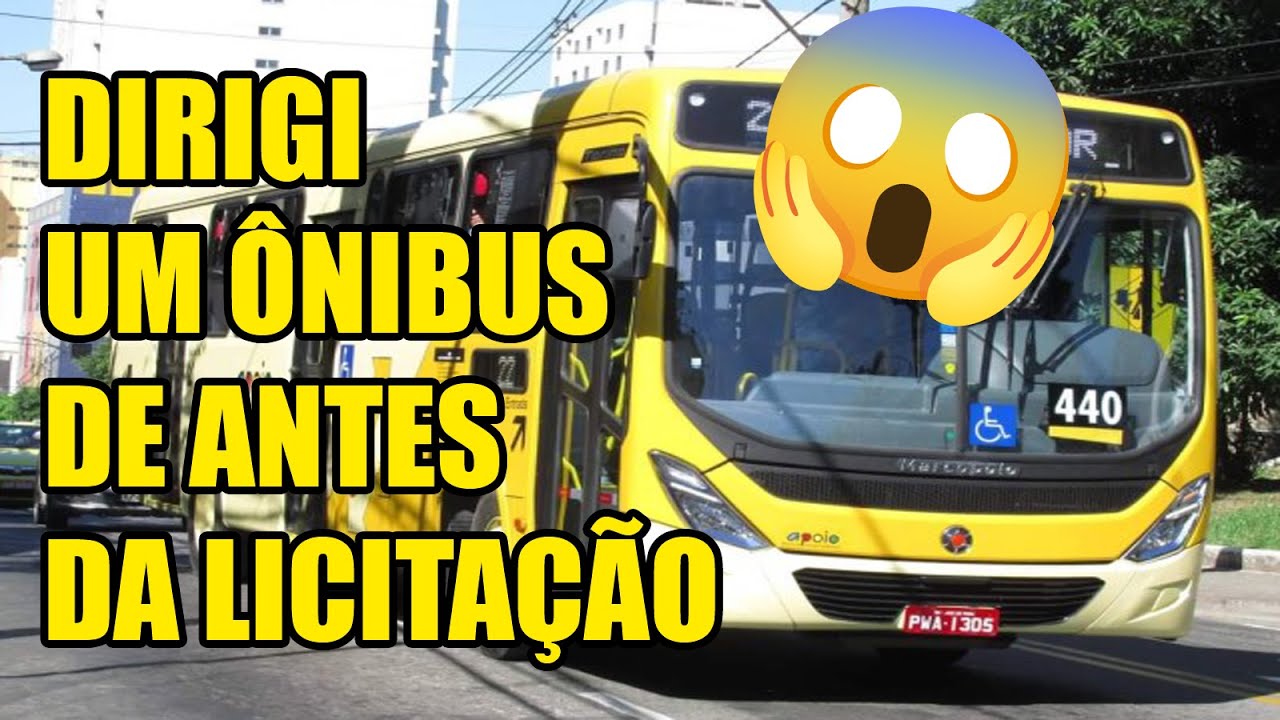 DIRIGI O PRIMEIRO ÔNIBUS QUE FOI PINTADO APÓS A LICITAÇÃO DO TRANSPORTE COLETIVO URBANO EM 2016