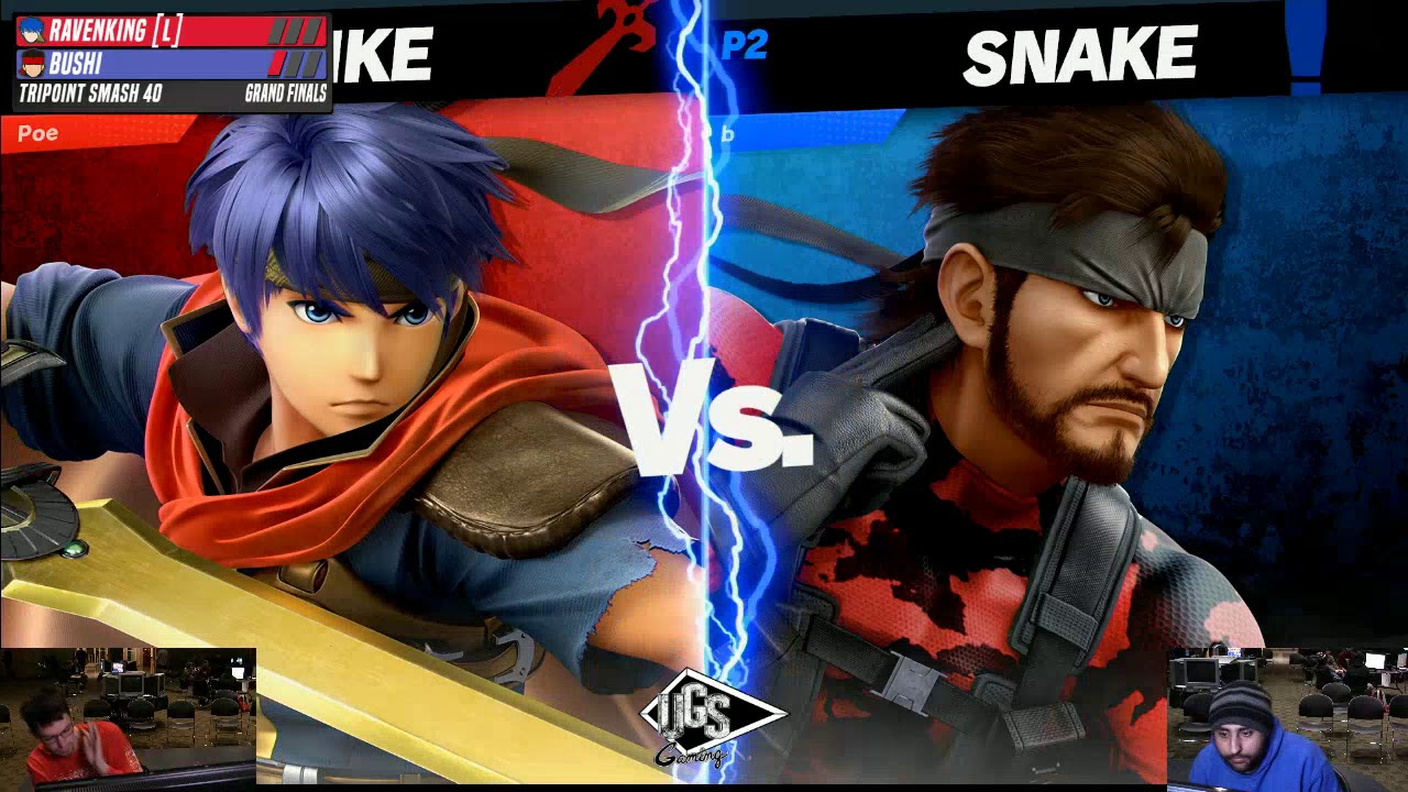 Tripoint Smash 40 - Grand Finals - Ravenking (Ike) Vs. Bushi (Snake)