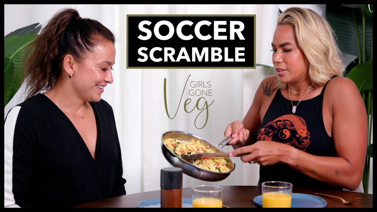 A Soccer Scramble: Girls Gone Veg Premiere | I AM ATHLETE