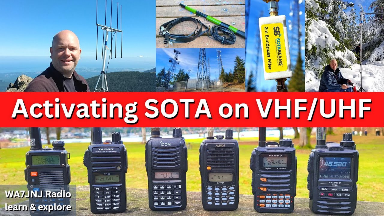 Activating SOTA on VHF/UHF - Radios, Antennas, & Tips