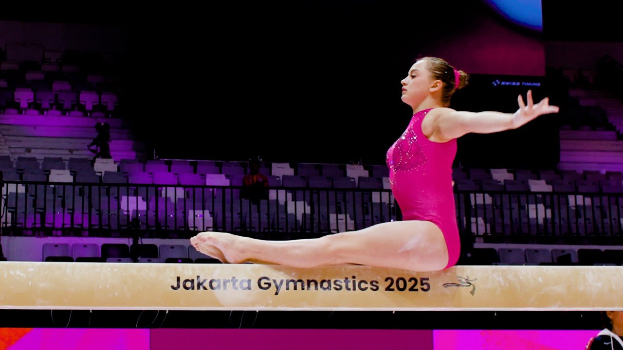 Chiara Barzasi (ITA) - BB - Podium Training - 2025 World Championships Jakarta
