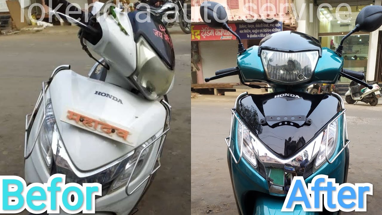 Activa 125 restoration | #activa #activa125