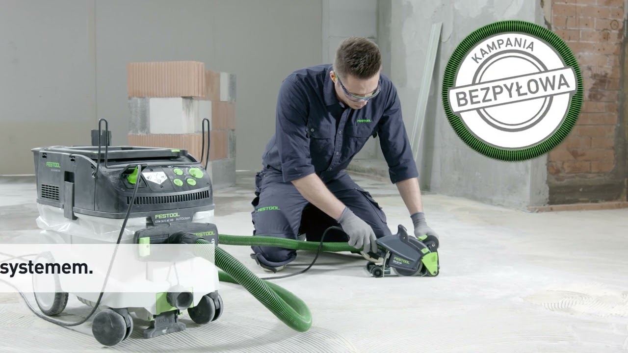 System cięcia z osprzętem diamentowym Festool DSC-AG 125 Plus oraz DSC-AG 230