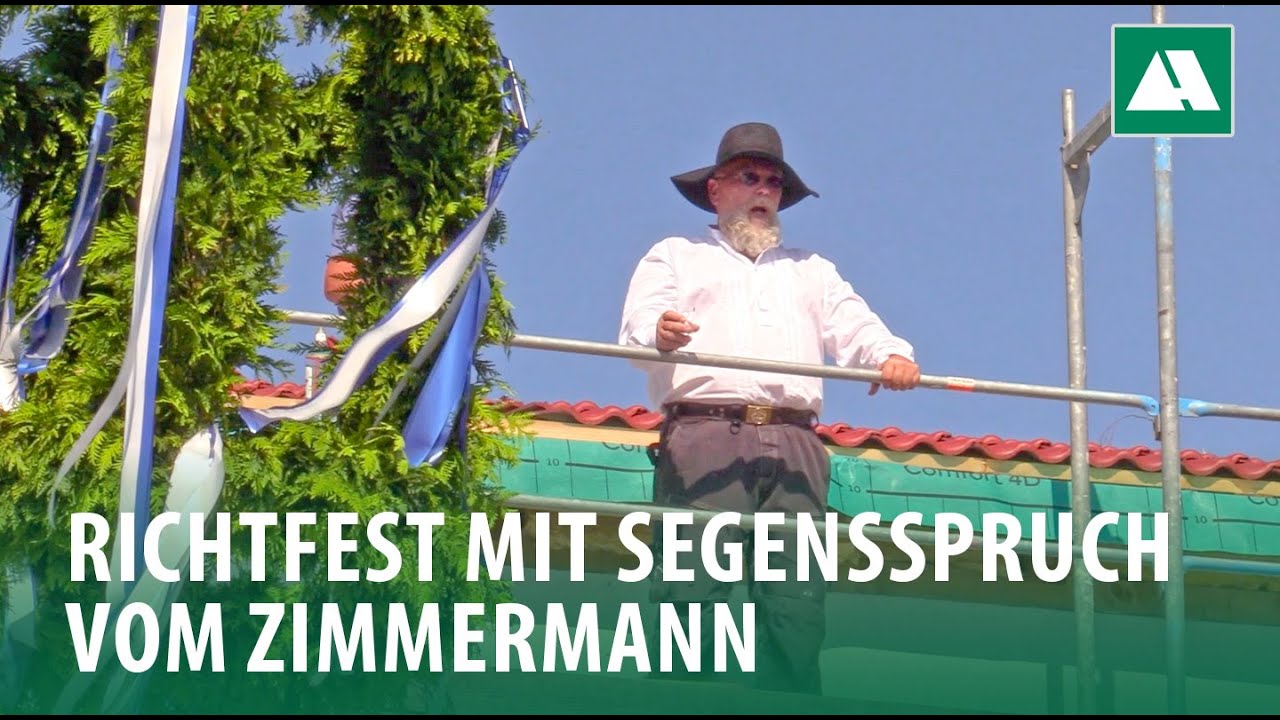 Richtfest auf der Baustelle Grellkamp