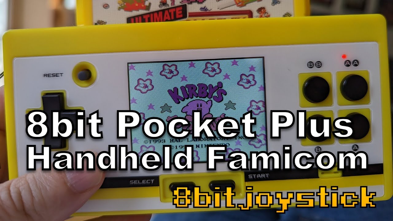 8Bit Pocket Plus Handheld Famicom by Columbus Circle - 8bitjoystick