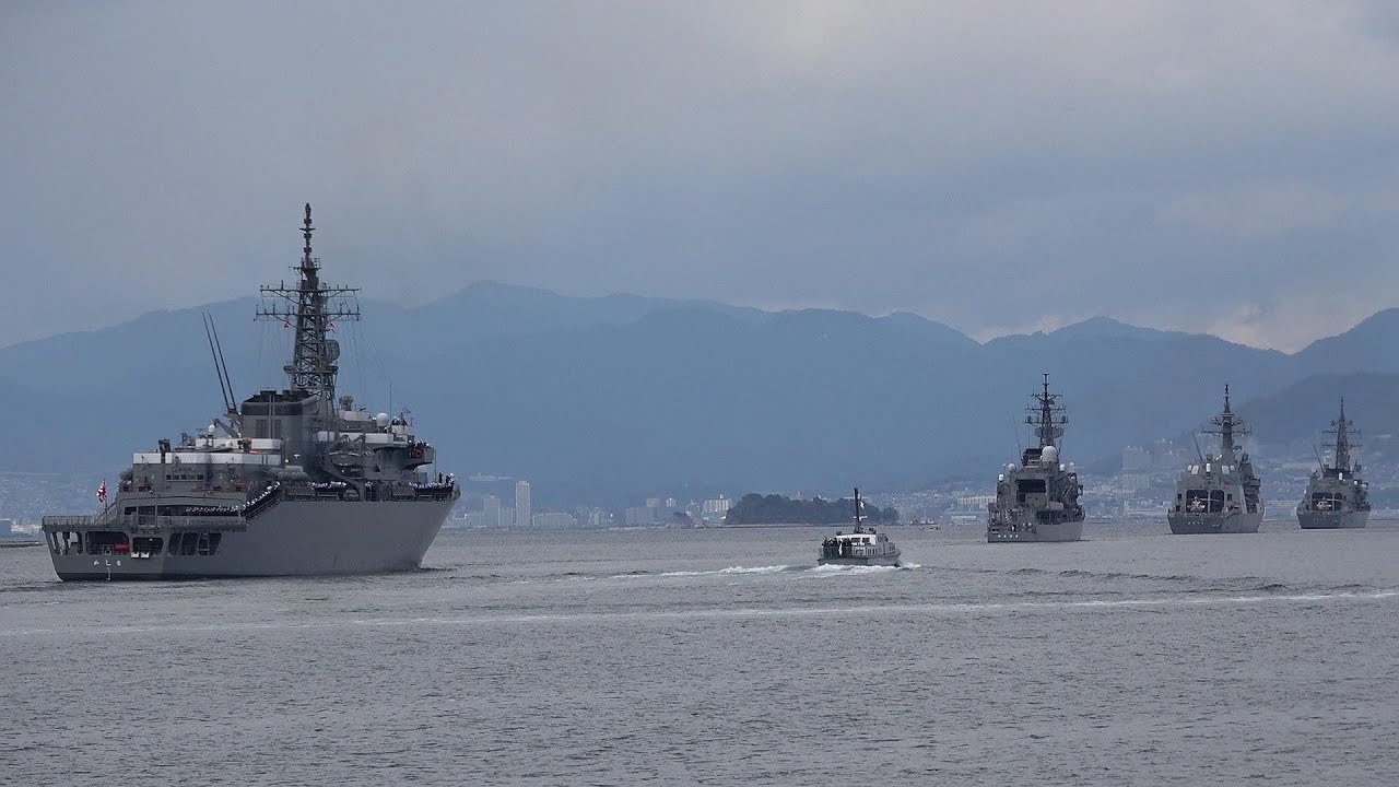 👀スゴイもの見させてもらいました2019海上自衛隊江田島第1術科学校・幹部候補生 「近海練習航海に出港💙‼」 ②