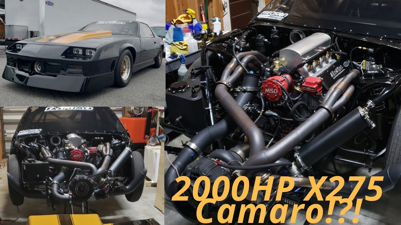 2000hp Camaro on a 275 drag radial?!?!?