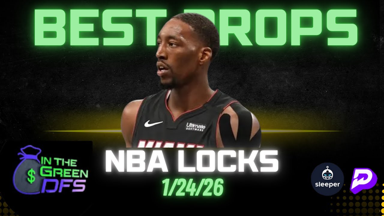 BEST NBA PROPS TODAY | BEST 5 BETS | SATURDAY 1/24/26 | BONUS BET 🔥