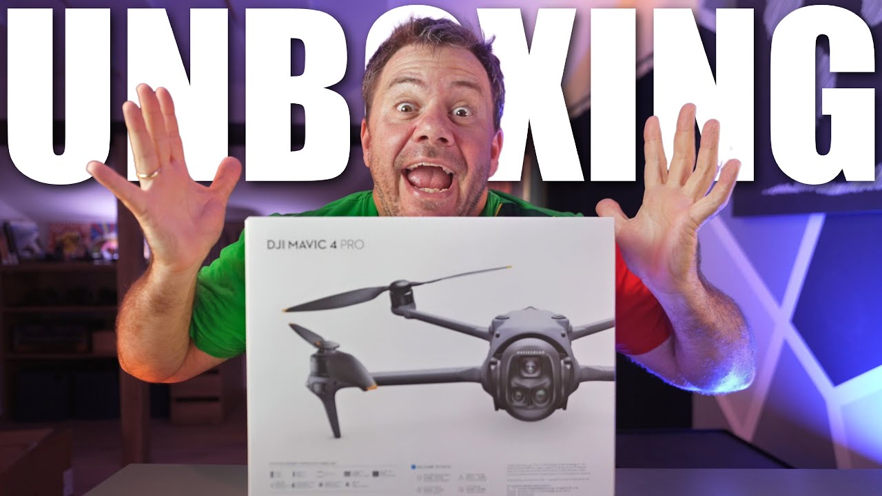 ΗΡΘΕ!!! #UNBOXING DJI MAVIC 4 PRO