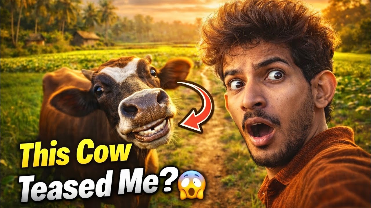 I Was Shocked By This Naughty Cow!😂🐄
