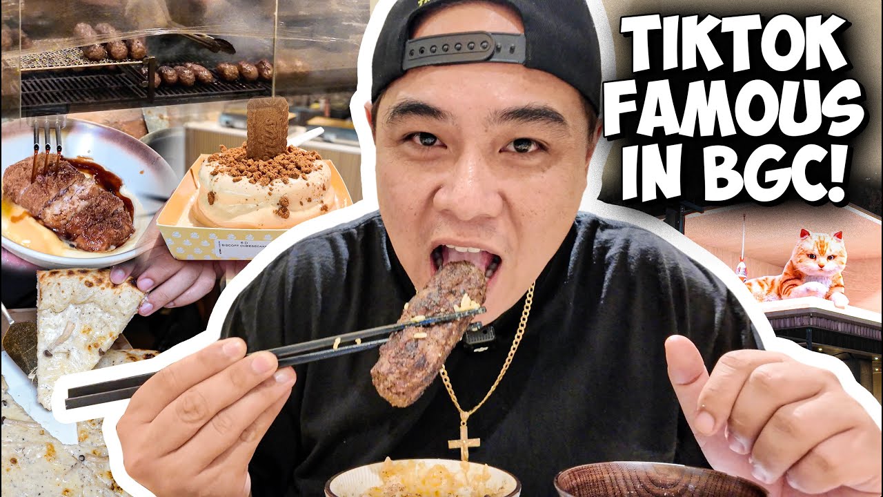 MOST VIRAL BGC Food Trip: EXPENSIVE but Worth It?