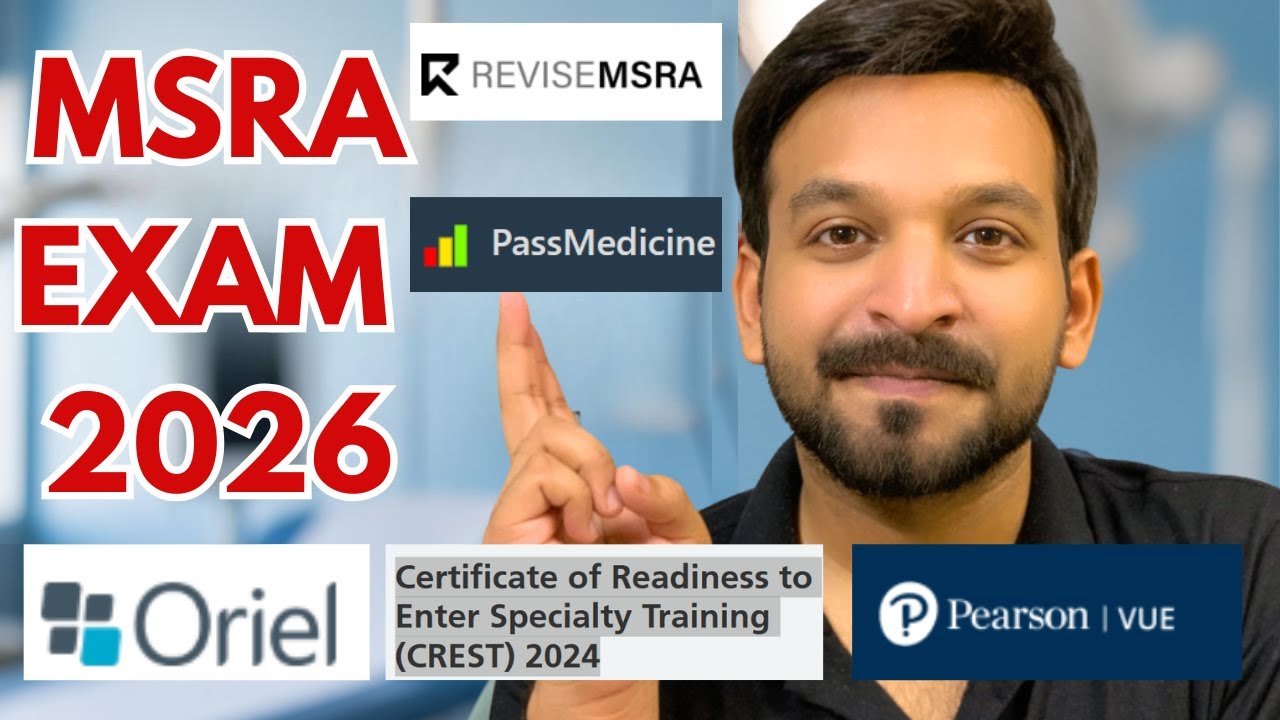MSRA Exam Complete Guide | Oriel Account, CREST Form, Pearson VUE & Preparation Plan