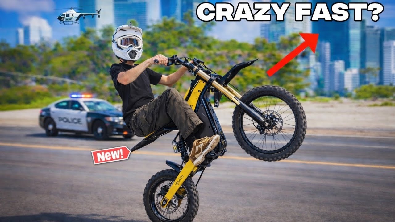 НОВЫЙ лучший электромотоцикл до 1500 долларов! | Обзор Heybike Villain