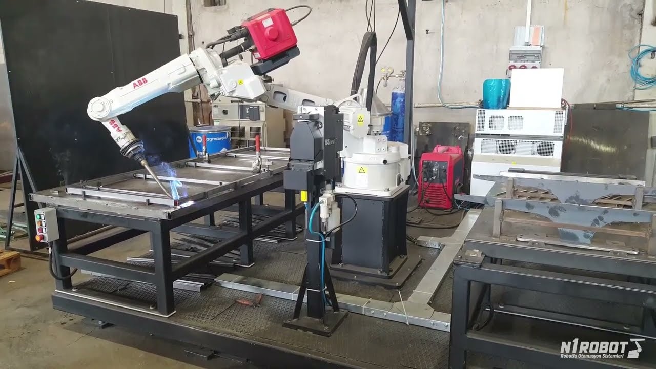 Baza İskeleti Kaynak Robotu