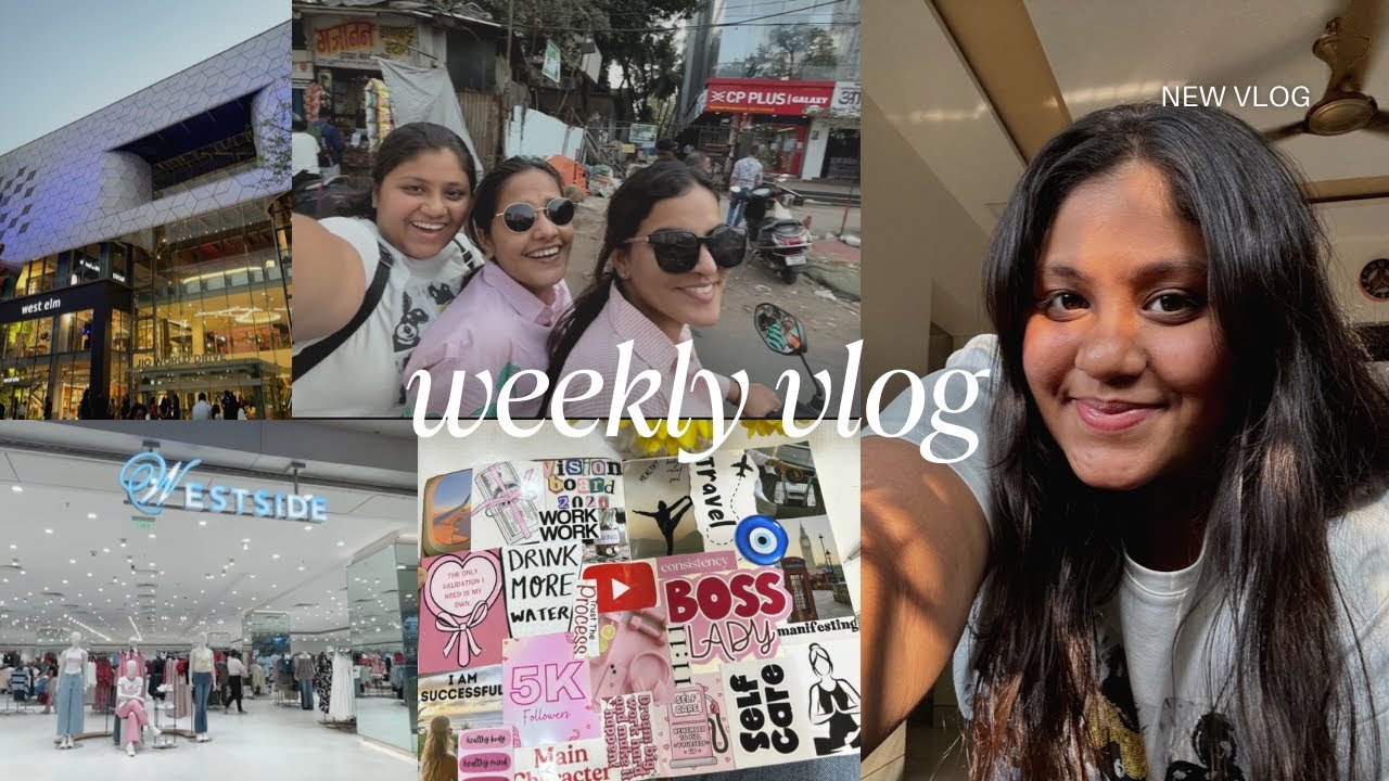a week in my life | weekly vlog | shopping spree , fun with cousinss and much more 🥰😌