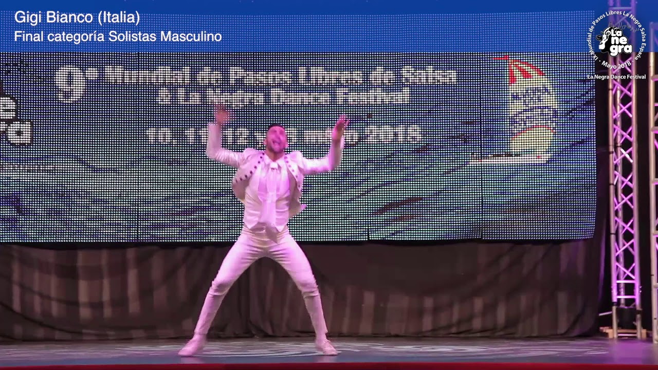 Final Solista Masculino - Gigi Bianco - 9º Mundial de Pasos Libres 2018