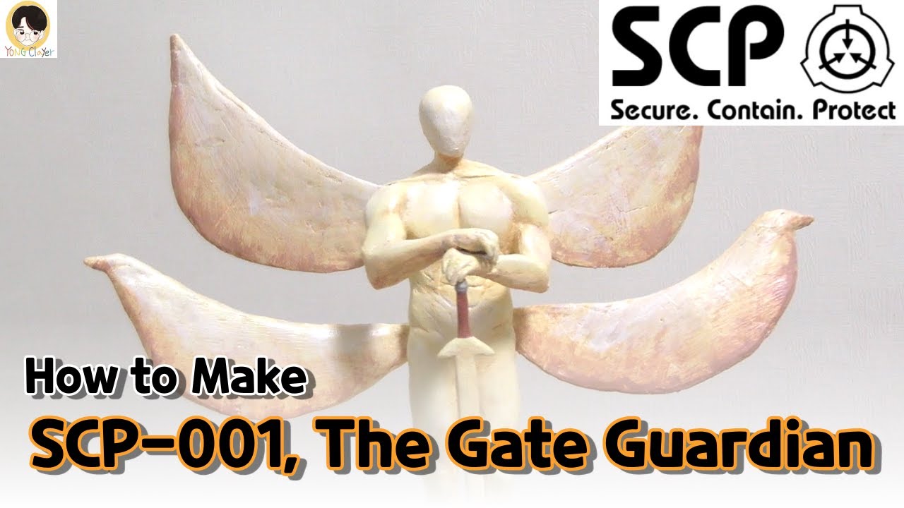 지점토로 SCP-001, 문의 수호자 만들기ㅣMaking SCP-001, The Gate Guardian with Clay