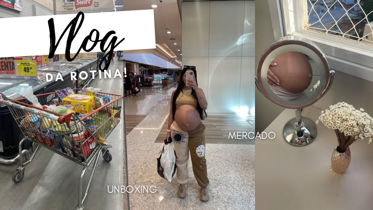 VLOG DA ROTINA: UNBOXING COMPRAS DA BABY, SHOPPING E COMPRAS DO MÊS NO ATACADO!