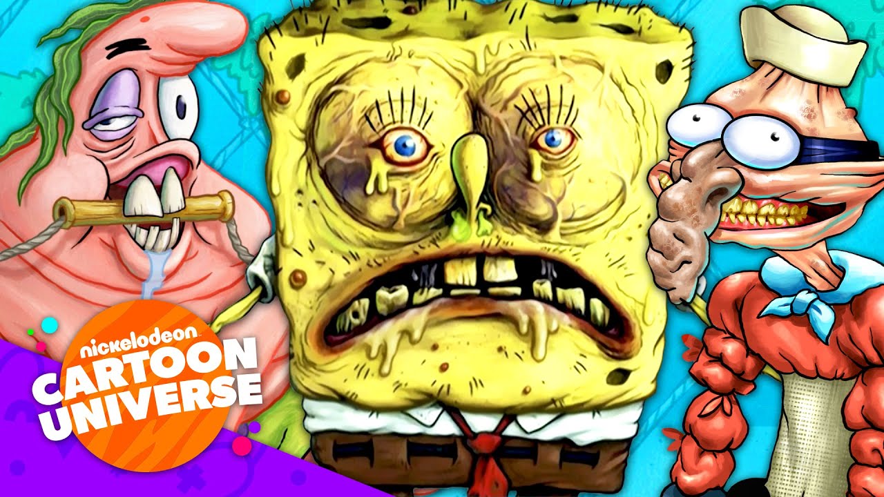 72 of SpongeBob's GROSSEST Moments! 🤢 | Nicktoons