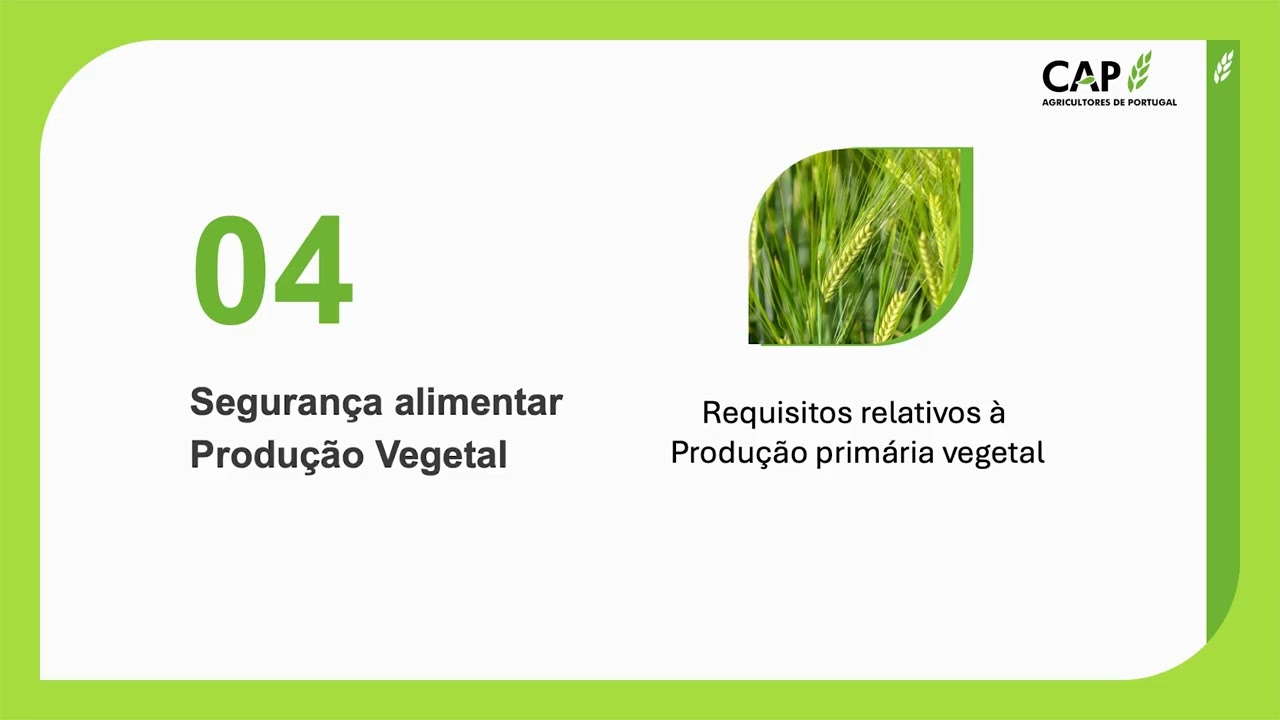 Arq. Verde PEPAC. Condicionalidade – Req. Legais de Gestão. Segur. Alimentar – Prod. Prim. Vegetal