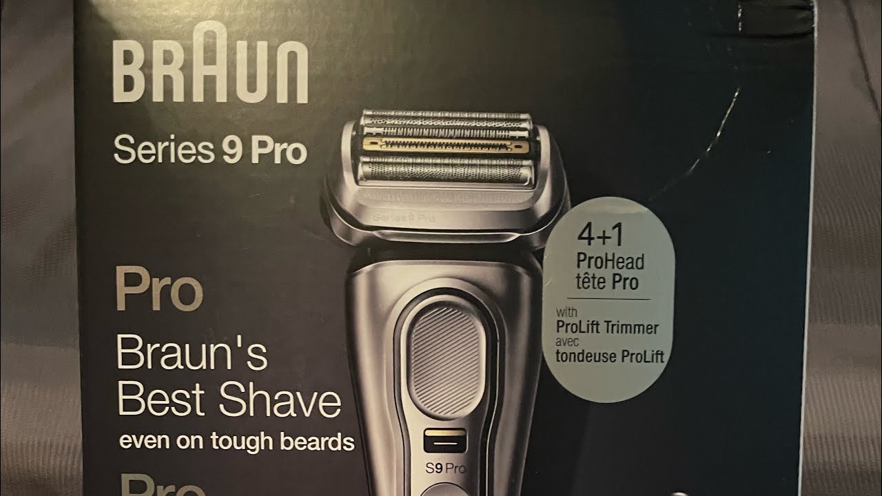 Braun Series 9 Pro 9477cc unboxing.