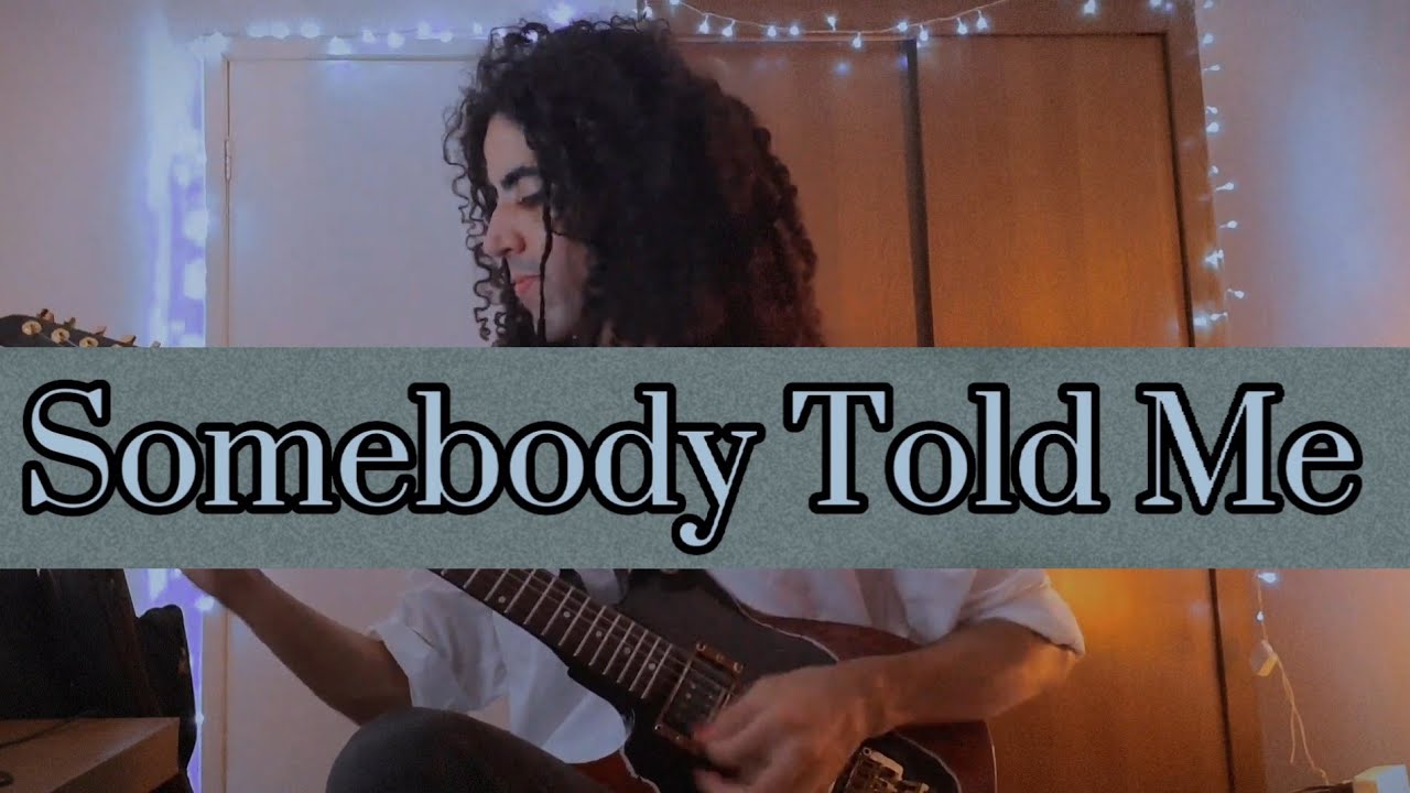 MÅNESKIN - SOMEBODY TOLD ME (GUITAR COVER)