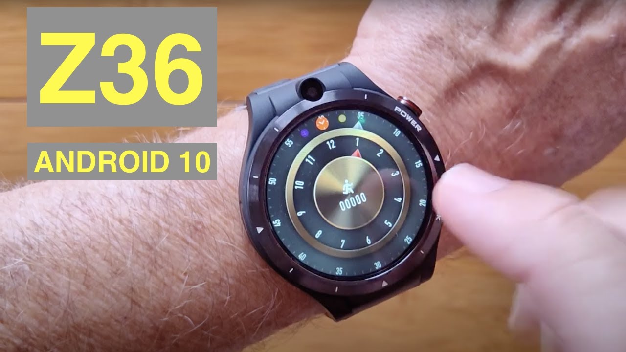 Z36 (like LEM15) Android 10 MT6762 Dual Camera 4GB/128GB 4G Bluetooth 5 Smartwatch: Unbox & 1st Look