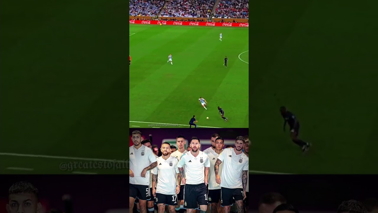 Best Counter Attack I've Ever Seen In The World Cup Final 🥶🇦🇷