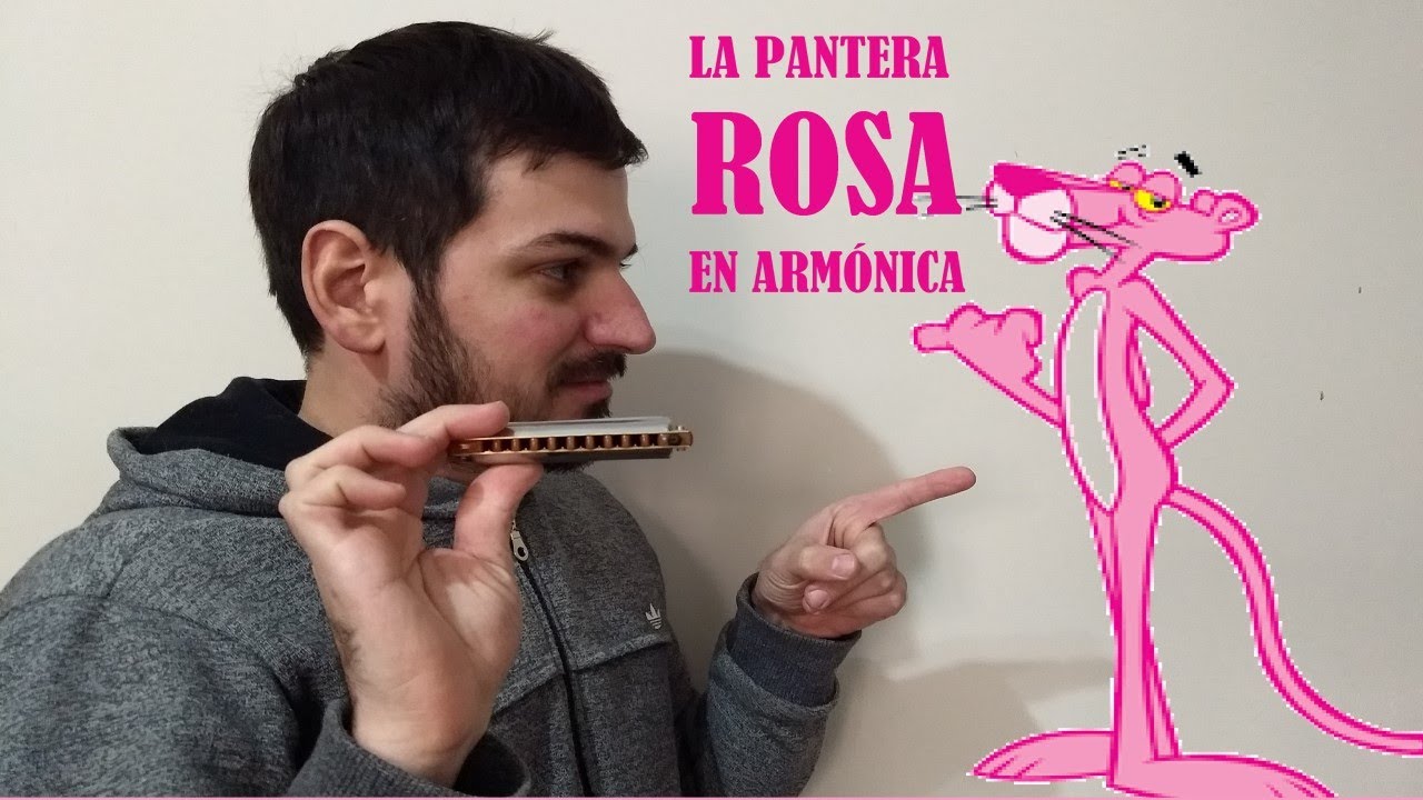 LA PANTERA ROSA The Pink Panther Cómo tocar en ARMÓNICA en DO