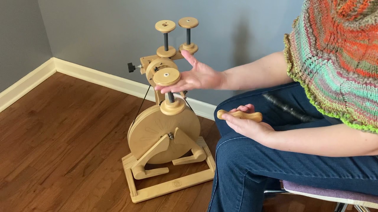 Spinning Wheel review  Spinolution Pollywog