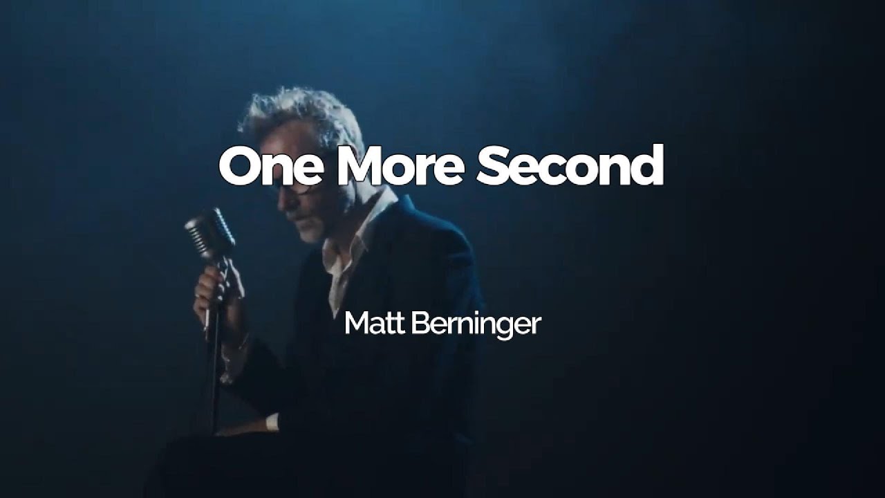 Matt Berninger - One More Second (Lyrics) #JDHLyrics #MattBerninger #OneMoreSecond