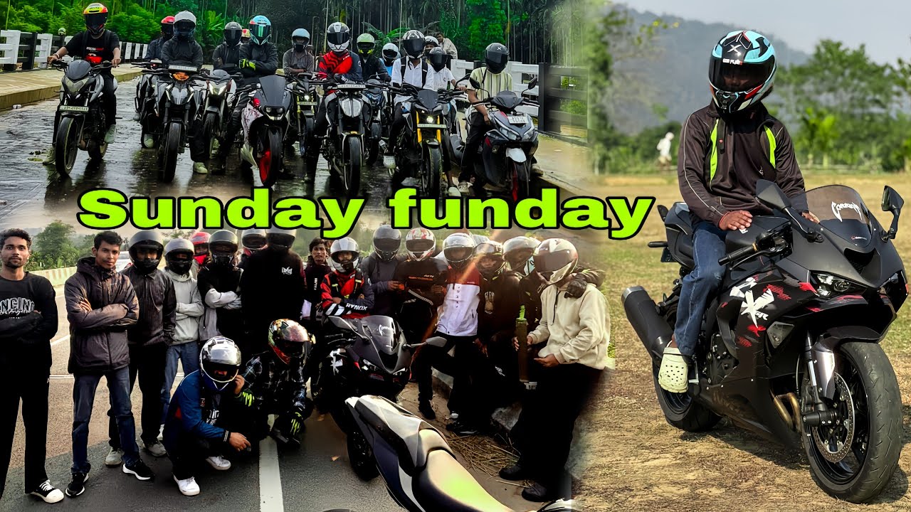 Sunday funday ride with zx-6r ❤ sunday full enjoy 