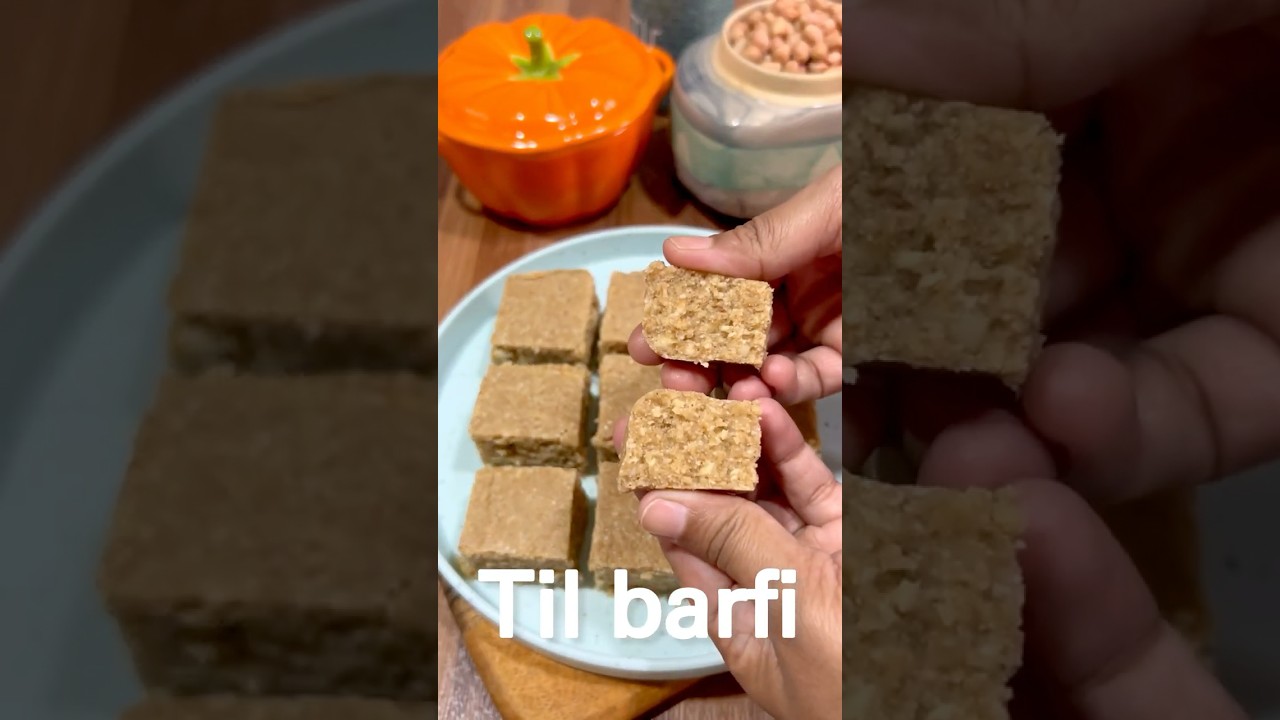 Til barfi | sesame peanut barfi |