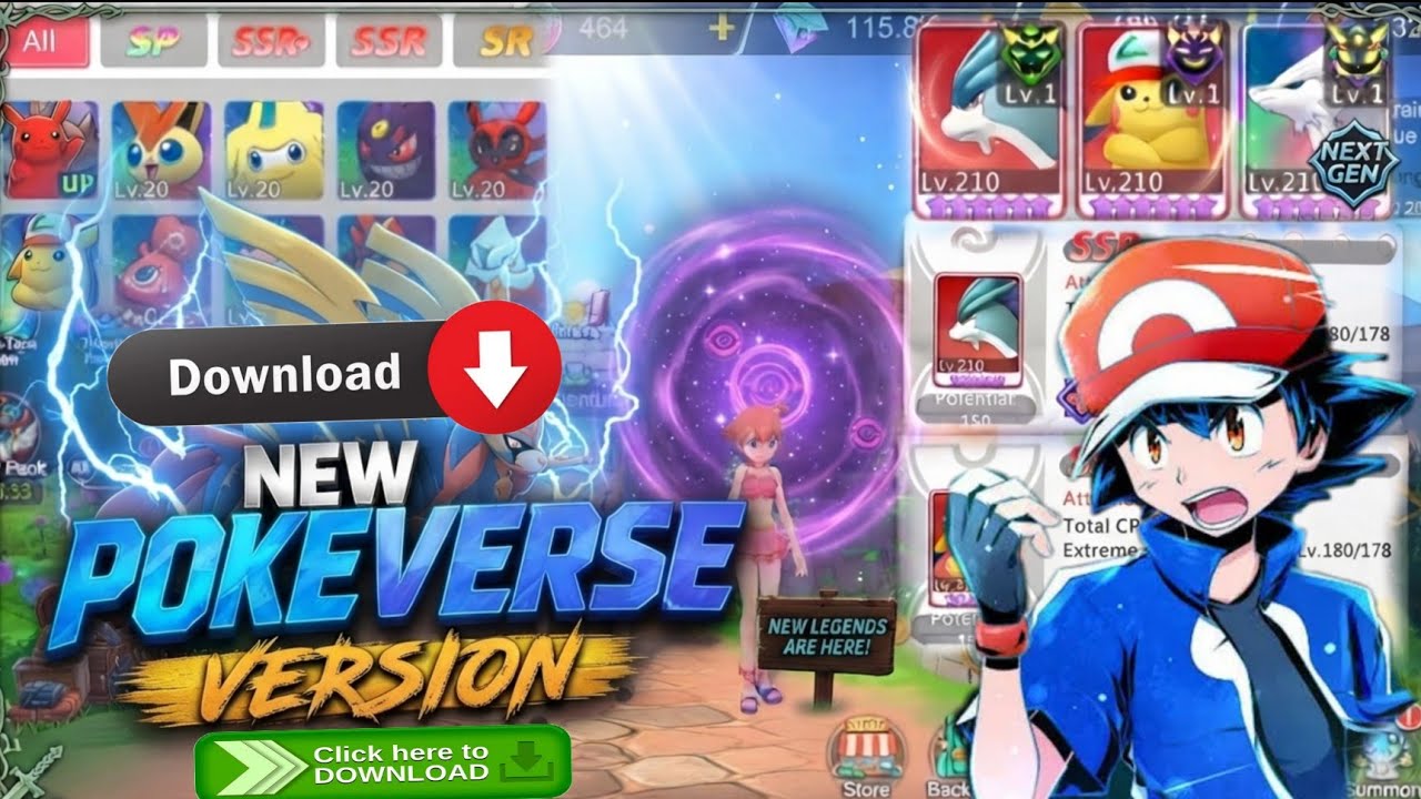 How To Download Pokeverse Game New Version 😍 | @M.K.Gamerz2.0