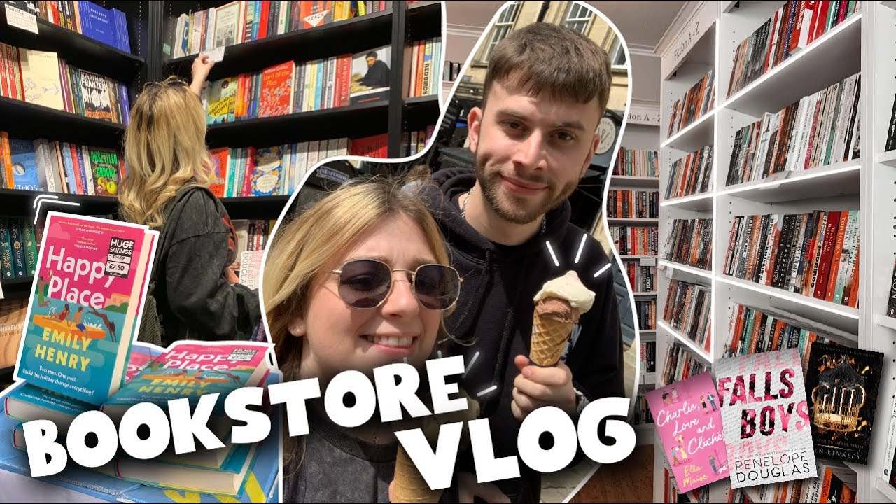 BOOKSTORE VLOG | BOOK SHOPPING AT THE WORKS, WATERSTONES, WH SMITHS & A BOOK HAUL • Melody Collis