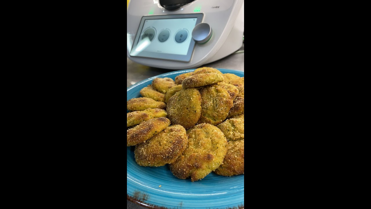 Polpette di zucchine e  formaggio vegetariane per tm31 tm5 tm6 bimby come fare