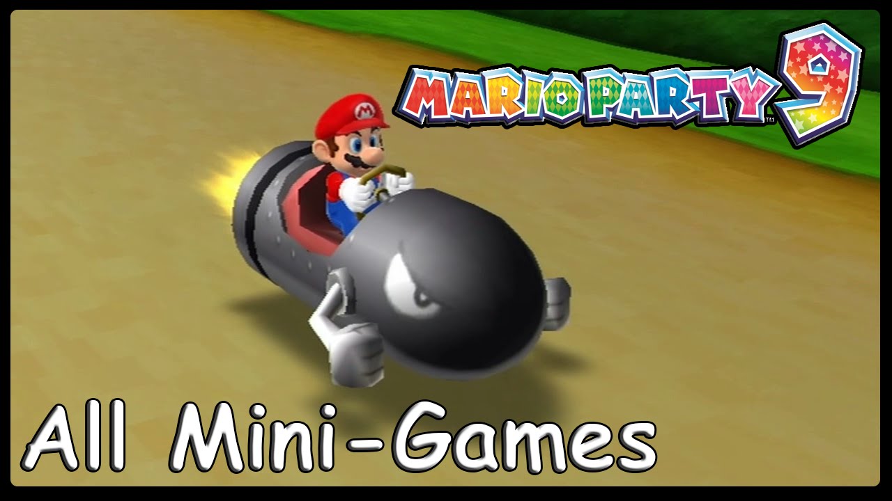Mario Party 9 All Minigames