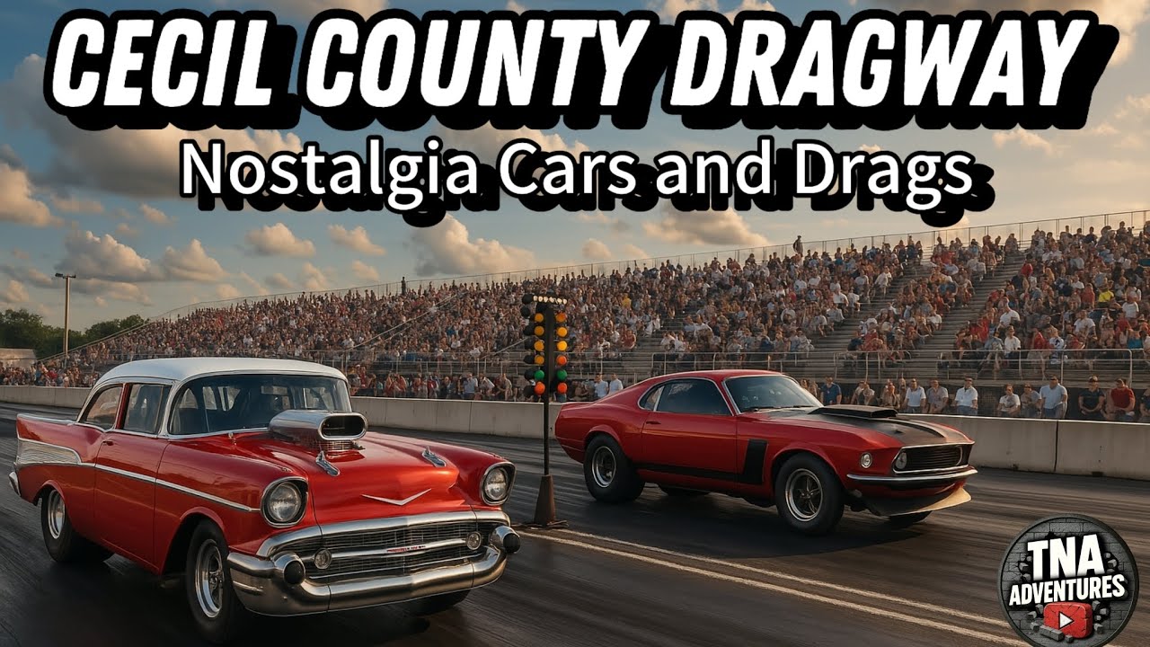 Nostalgia Cars n Drag Racing 🔥 Cecil County Dragway #racing #race