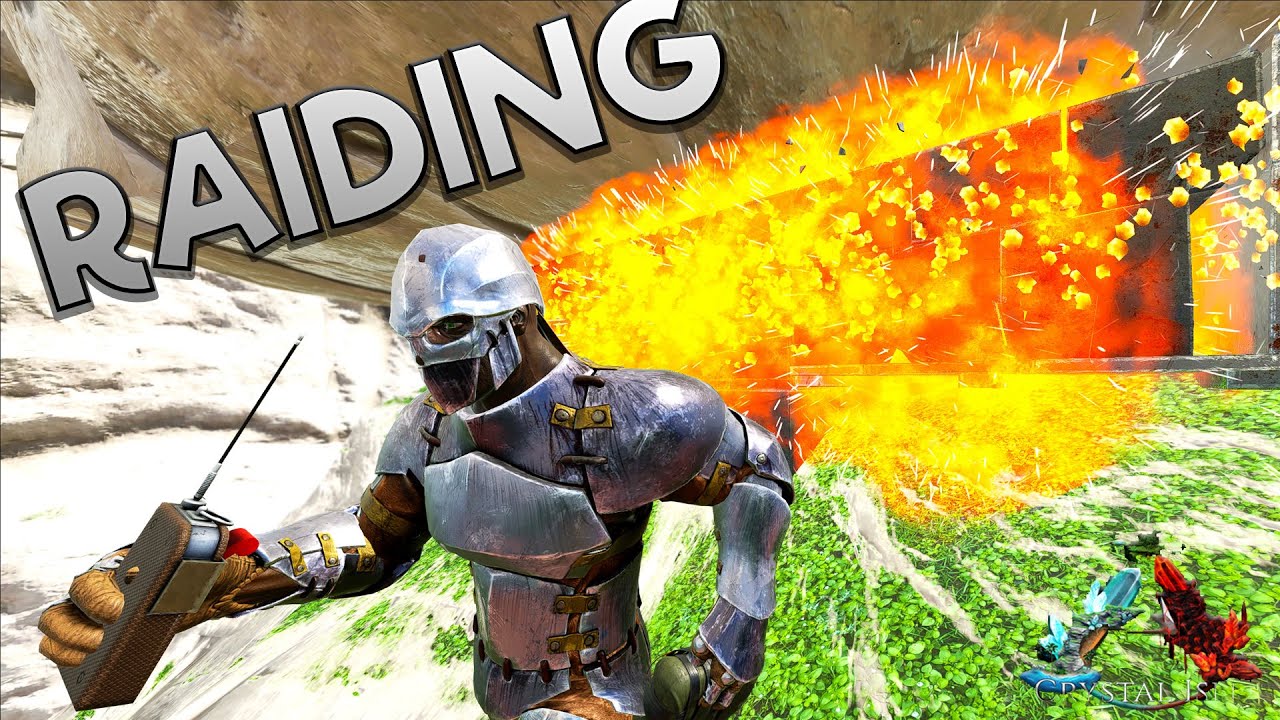 The RAID That CHANGED EVERYTHING - CRYSTAL ISLES - ARK MTS PVP