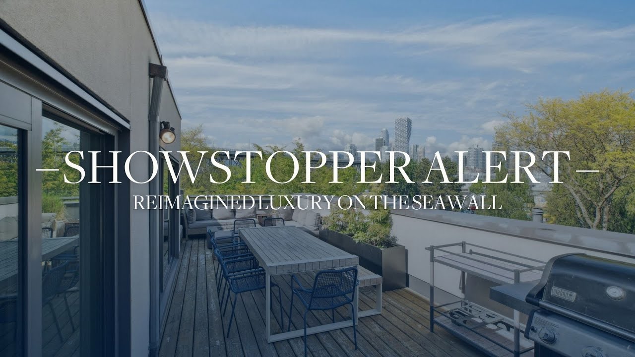 Showstopper on the Seawall | False Creek Luxury Condo with Private Terrace in Vancouver
