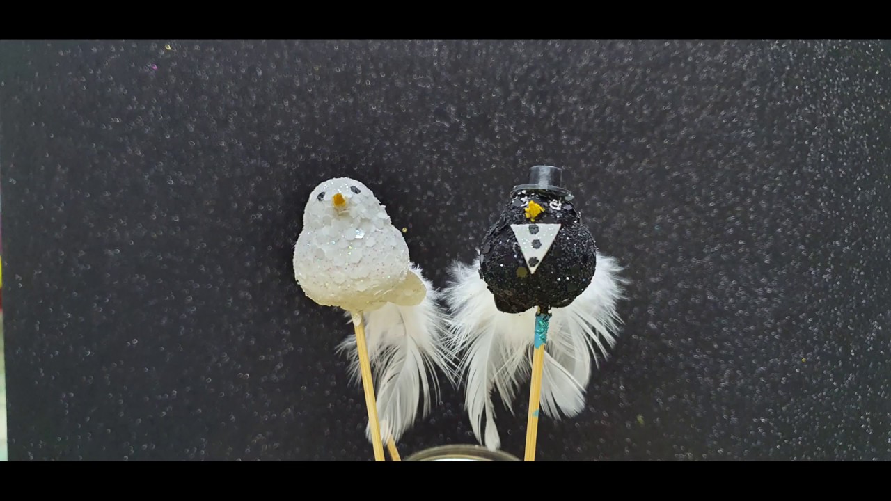 PAJARITOS DE UNICEL