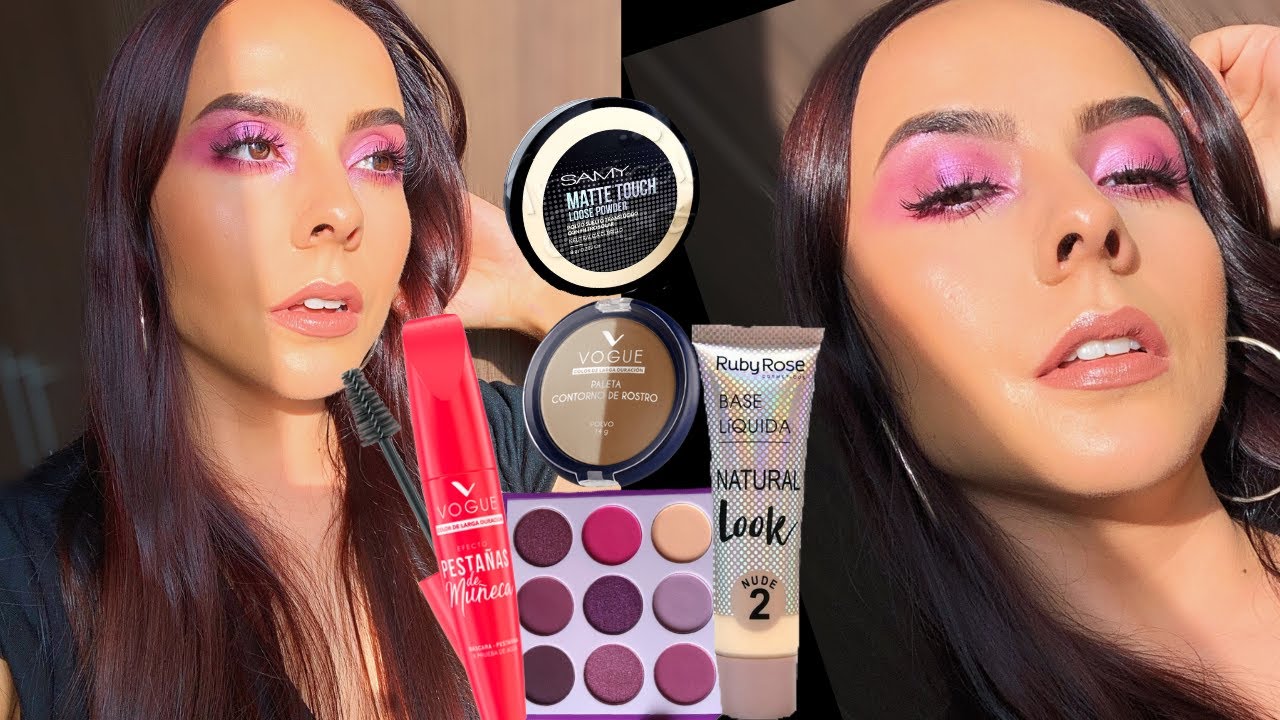 Maquillaje con mis Productos MAS BARATOS  |Karomakeup|