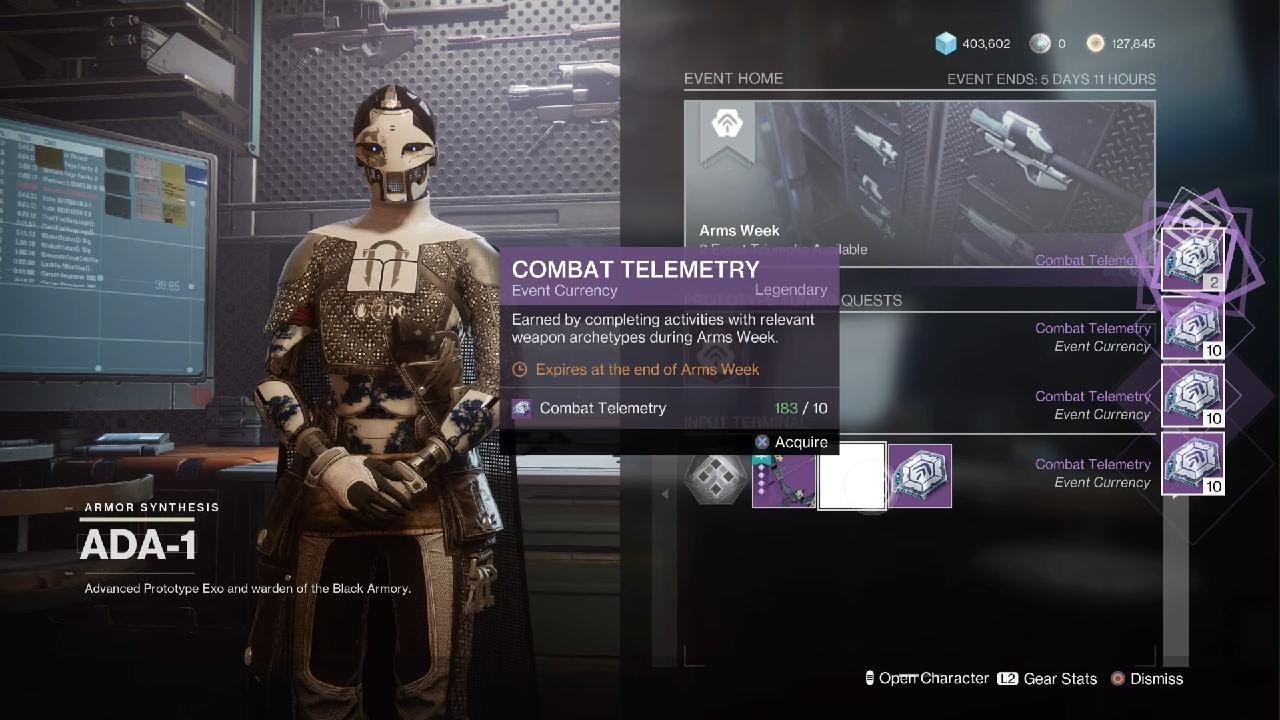 Destiny 2 Arms week bow Fixed