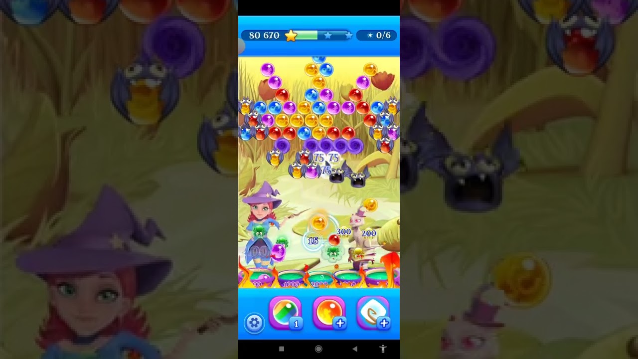 Bubble Witch Saga 2- Level 439 3 STARS NO BOOSTERS #bubblewitch2saga #bubblewitchsaga2