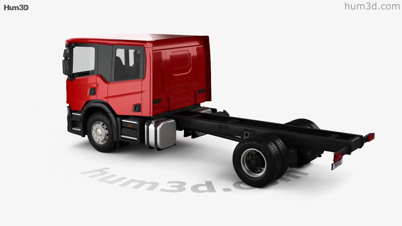 Scania P Crew Cab CP28 Chassis Truck 2017 3D model by 3DModels.org