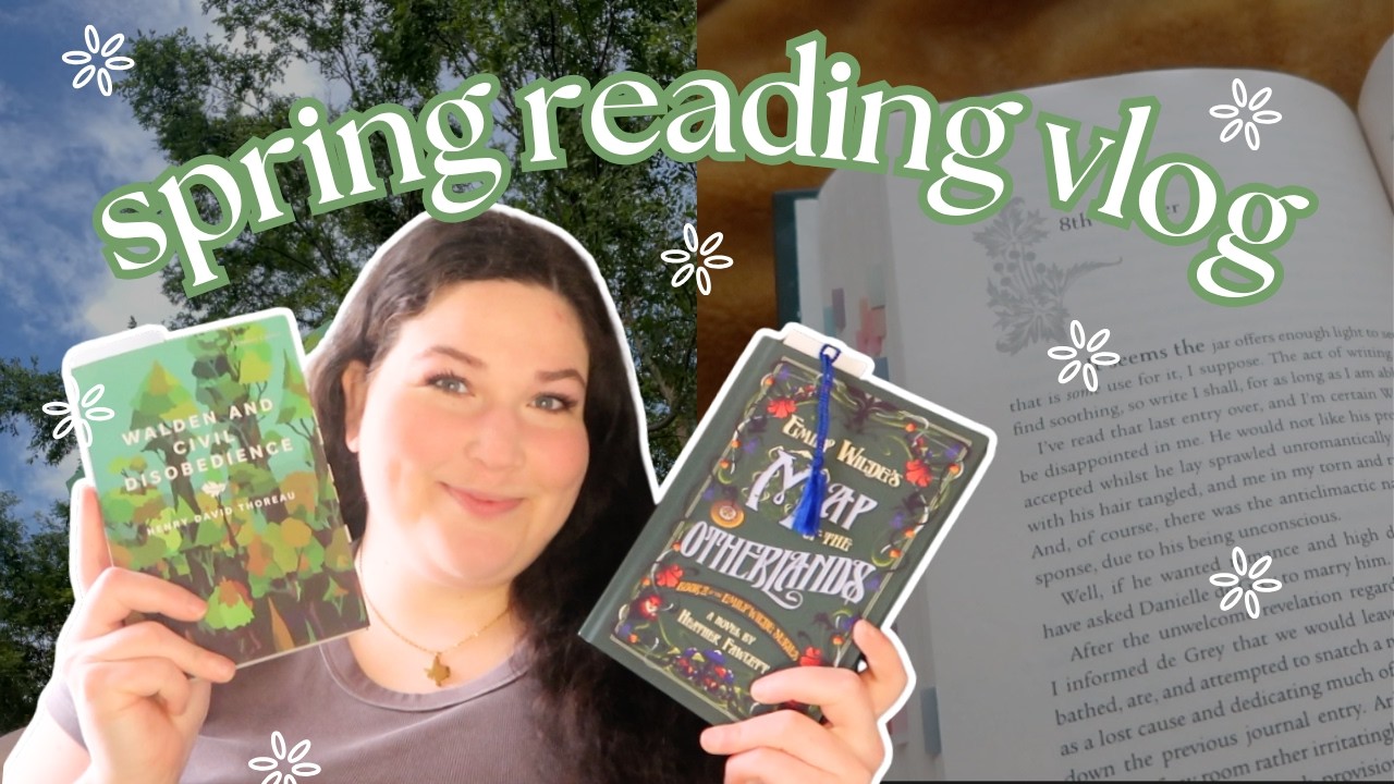 хаотичный весенний книжный влог 🌱🌼🐝