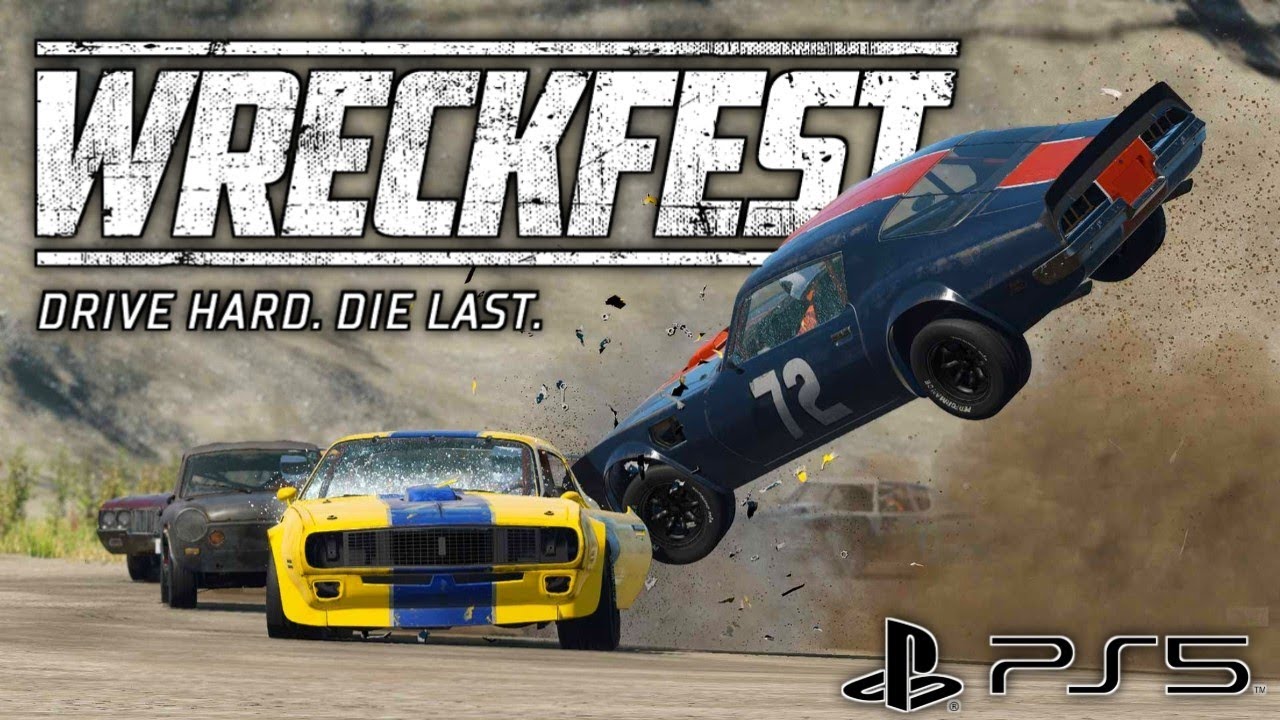 WRECKFEST PS5 - DÉCOUVERTE D'UN JEU ULTRA FUN !