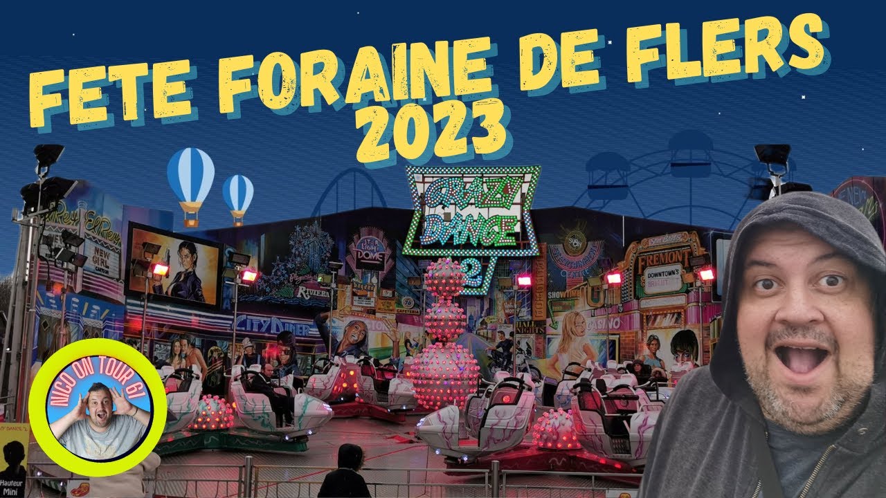 FETE FORAINE DE FLERS EDITION 2023...Sous la pluie !!