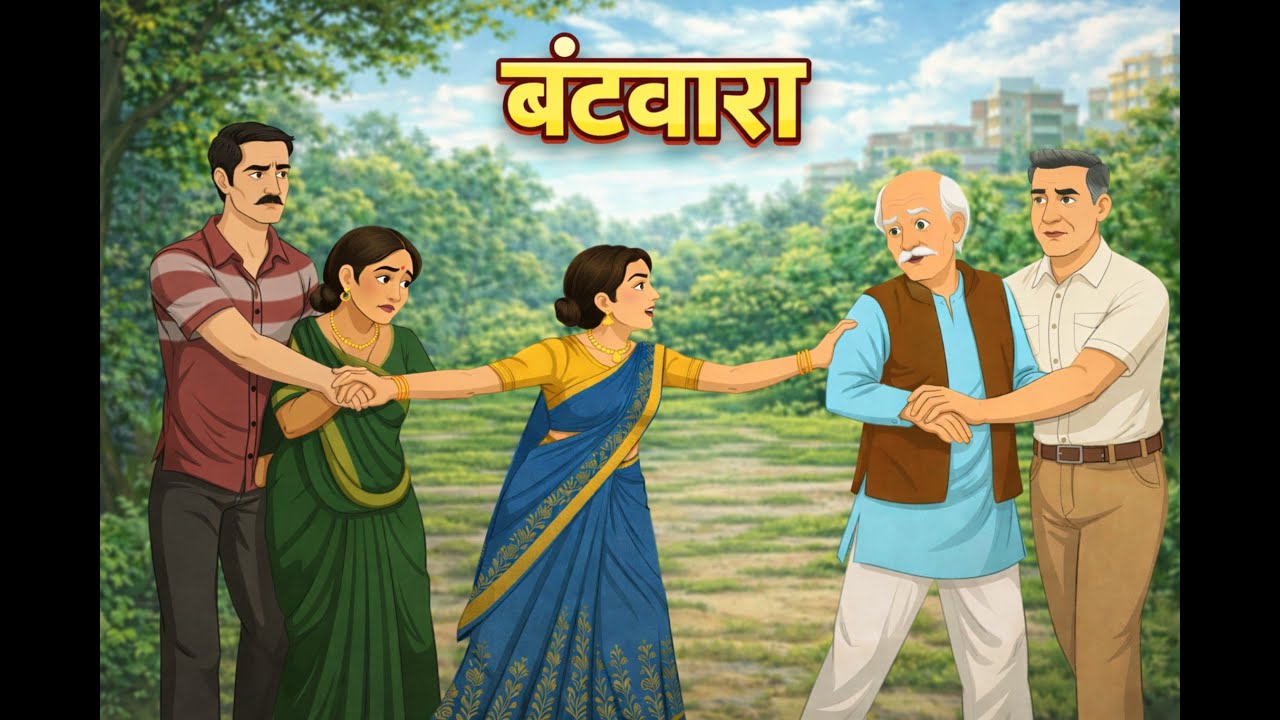 बंटवारा | Hindi Kahani | हिंदी कहानी | pyare maa Baap