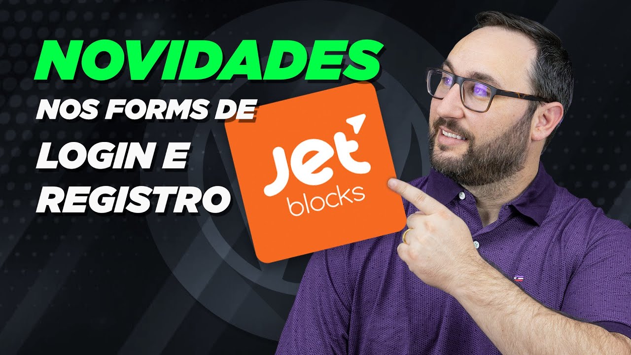 Novidades do JetBlocks: Novas opções nos formulários de Login e Registro